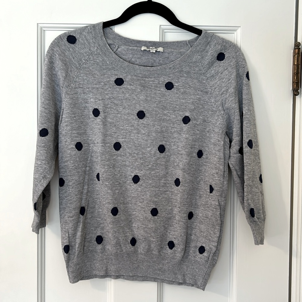 Madewell lightweight crew neck cotton sweater